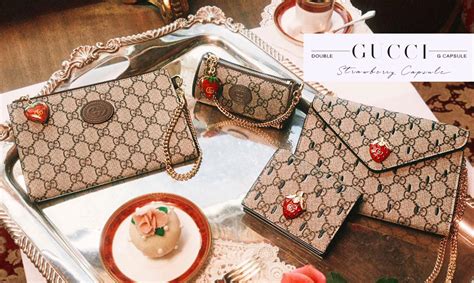 gucci 草莓包|是草莓的季節啊！Gucci 全新雙 G 草莓 SLG 系列，為冬日穿搭添 .